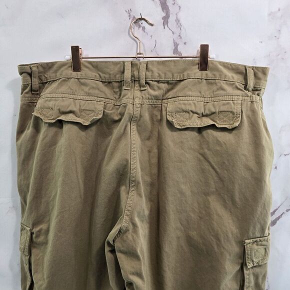 Gramicci Shorts Mens 40 Brown Tan Cargo 11 Inch Cotton Camp Bermuda Long - Picture 7 of 11